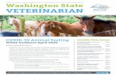 A BIMONTHLY NEWSLETTER FROM THE WASHINGTON STATE ... · ownership or control is transferred through adoption, rescues, or wholesales, the organization is required to get a permit