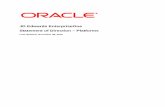 JD Edwards EnterpriseOne Statement of Direction Platforms · support included in oracle’s jd edwards enterpriseone tools releases. it is intended solely to help you assess the business