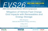 Mitigation of Vehicle Fast Charge Grid Impacts with Renewables … · 2013. 10. 1. · GREAT MINDS THINK ELECTRIC / Mitigation of Vehicle Fast Charge Grid Impacts with Renewables