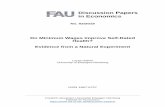 Discussion Papers in Economics - FAU2019/03/02  · association between minimum wages and absence of work due to illness. This is possibly driven by health changes, as they also detect