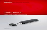Manual LTE USB stick for Europe, Middle East, Africadownload-cdn.beckhoff.com/download/Document/ipc/... · 2020. 8. 31. · Manual | EN CU8210-D004-0102 LTE USB stick for Europe,