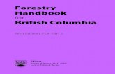 for British Columbia · Editors Susan B. Watts, Ph.D., RPF Lynne Tolland, M.Sc. Forestry Handbook for British Columbia Fifth Edition, PDF Part 2