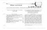 The Army Lawyer (Apr 82)Captain Connie S. Faulkner Administrative Assistant Ms. Eva F. Skinner The Army Lawyer (ISSN 0364-1287) The Army Lawyer is published monthly by the Judge Advocate