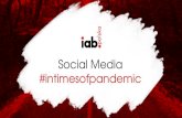 Social Media #intimesofpandemiccovid.iab.org.pl/wp-content/uploads/2020/05/IAB-SM-Covid... · 2020. 5. 19. · Facebook Instagram YouTube LinkedIn Twitter Pinterest Snapchat TikTok
