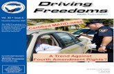 Driving Freedoms - National Motorists Association · 6/9/2015  · inherent in our traffic laws, and the contributions to the NMA have been many and varied over the years, and ...