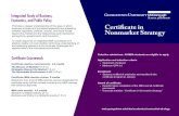 Certificate in Nonmarket Strategy · Inviting Applications to the MBA Certificate Program in Nonmarket Strategy. The certificate program is designed for and limited to enrolled McDonough