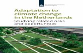 Adaptation to climate change in the Netherlands...(2015), Adaptation to climate change in the Netherlands – Studying related risks and opportunities. The Hague: PBL Netherlands Environmental