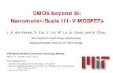 CMOS beyond Si: Nanometer-Scale III-V MOSFETs slides.pdfIntel microprocessors. Intel microprocessors. Supply voltage: 6. Moore’s Law: it’s all about MOSFET scaling. 1. New device