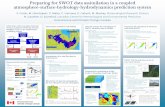 Preparing for SWOT data assimilation in a coupled ......Preparing for SWOT data assimilation in a coupled atmosphere-surface-hydrology-hydrodynamics prediction system Schematics of