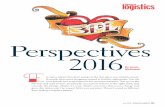 3PL Perspectives 2016 · TMS 89% Visibility 80% Optimization 71% Customer Relationship Management/Supplier Relationship Management 64% WMS 62% Freight Payment/Claims/ Auditing 59%
