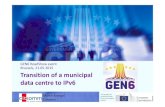 GEN6 RoadShow event Brussels, 21.05.2015 Transition of a ...€¦ · This project has received funding from the European Union’s GEN6 RoadShow event Brussels, 21.05.2015 Transition