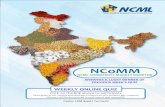z Date: 05/02/2019 z NCML Commodity Market Monitor · Maharashtra deficit rainfall has affected Turmeric crop. • As per market sources, Turmeric production for 2019 is estimated