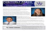 POSITIVELY PASCO - Pasco School District€¦ · started his career with Pasco Schools in 2000, working as a paraeducator at Longfellow Elementary. Escalera says there are three things