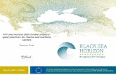 FP7 and Horizon 2020 funded projects- good practices for marine … · 2017. 6. 19. · FP7 and Horizon 2020 funded projects- good practices for marine and maritime sectors Domnica