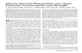 Chronic Brachial Plexopathies Extremity Proprioception and ......Chronic Brachial Plexopathies and Upper Extremity Proprioception andStrength C. BuzSwanik, MS,ATC;TimJ. Henry, MS,ATC;ScottM.