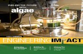Fueling the Future algaewith - Purdue University · Fueling the Future algaewith . Purdue engineering impact • Chemical engineering On My Mind Welcome to the fall 2010 issue of