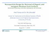 Nanoparticle Design for Removal of Organic and Inorganic ......1 Nanoparticle Design for Removal of Organic and Inorganic Residues from Surfaces (Enhanced Oil Recovery, Lubrication,