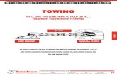 Towing - Anchor Marine & Industrial Supply · houston (713) 644-1183 fax (713) 644-1185 99 towing we’ll give you something to hold on to… equipment for emergency towing. we offer