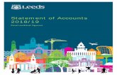 Statement of Accounts 2018/19 - Leeds Accounts 2018-19.pdf · Leeds is a growing city with a population estimated at 785,000, and one where recent demographic change has seen the