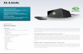 DSM-380 Datasheet (source files) - Consumer | D-Link · experience to the next level are turning to Boxee. The Boxee Box allows you to view a wealth of free, high-quality HD content