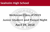 Seaholm High School - birmingham.k12.mi.us€¦ · •Give plenty of notice; write a thank you note •Counselor letter of rec –provide a resume of activities and Brag Sheet •Optional,
