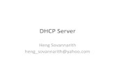DHCP Server - Fauserfuligni/files/classi5/sistemi-reti/en/l3-dhcp-server.pdf · • A DHCP relay agent is either a host or an IP router that listens for DHCP (and BOOTP) client messages