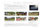 Donkey Serenade No 29 February 2020 - snellsbeach.co.nz...Donkey Serenade NEWSLETTER No 30c February 2020 Greetings, it’s that time of year again when we celebrate ‘People in Parks’