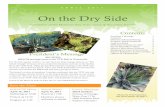 On the Dry Side April 2017box5129.temp.domains/~mbsuccul/wp-content/uploads/... · The plants can grow solitary or can be clump-forming. Most species have firm, tough, fleshy leaves,