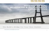 We Build a Bridge For Your New Markets - ibem-management.comibem-management.com/onewebmedia/IBEM PRESENTATION 2015 (E… · • We offer our Services in native languages at the prospective