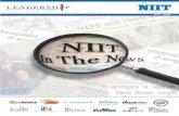 June - 2009 - NIIT · NIIT In News June-2009 The Times of India New Delhi 1 June, 2009 Page 11 of 28. NIIT In News June-2009 The New Indian Express Hyderabad 29 June, 2009 Page 12