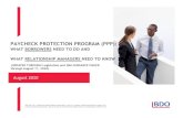 PAYCHECK PROTECTION PROGRAM (PPP)...BDO USA, LLP, a Delaware limited liability partnership, is the U.S. member of BDO International Limited, a UK company limited by guarantee, and