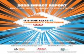 2020 IMPACT REPORT get active. Itâ€™s TIME to build new habits that promote health, happiness, and the