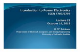 DepartmentofElectrical,Computer,andEnergyEngineering ...ecee.colorado.edu/ecen5797/course_material/Lecture21slides.pdf• A canonical form for writing the differential equations of
