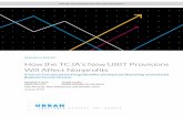 RESEARCH REPORT How the TCJA’s New UBIT Provisions Will ... · Fourteen percent of organizations providing information about UBIT reported multiple streams of unrelated business