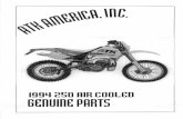 ©ATKAmerica, Inc., 1996 - ATKUSAatkusa.com/wp-content/uploads/2018/01/1994-250-AC-Parts-Manual.pdf · 2 exhaust, 2s a.c. silencer 120200 1 exhaust 3 exhaust. spring 120016 2 exhaust