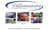 Every Child. Every Promise.€¦ · Developmental Assets, and the 5 Promises. 4th Annual Youth Service Day – 150 youth took part in community service activities including graffiti