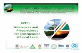 APELL Awareness and Preparedness for Emergencies at Local ... · APELL and IETC – prevention and preparedness of industrial accidents – prevention and preparedness of natural