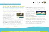 For more information, please contact QPRC on 1300 735 025. · pool year round, you will prevent your pool water from going green over winter. This means you won't need to empty and