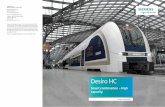 Desiro HC Brochure EN · experience the feeling of spaciousness combined with trend-setting capacity. ... and directly adjoining multifunctional zones ensure that ... The Desiro HC