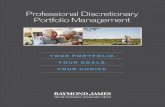 Professional Discretionary Portfolio Management · 2018. 1. 12. · You deserve a consistent, logical and disciplined approach to portfolio ... Our reporting to you is comprehensive,