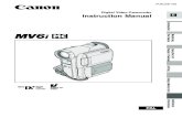 Digital Video Camcorder Instruction Manual E Your camcorder is supplied with the following accessories:
