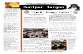 Juniper Jargon - Juniper School | School District of ... 2018 Newsletter 1.pdfFilipe - “Dancing Oobleck. 2nd: Amber Marofke -“Oobleck Buoyancy”. 3rd: Preston Cordell & Logan