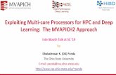 Exploiting Multi-core Processors for HPC and Deep Learning: The …mvapich.cse.ohio-state.edu/static/media/talks/slide/sc19... · 2019. 12. 2. · Network Based Computing Laboratory