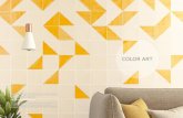 COLOR ART - postach.com.ua · 68 | CEVISAMA 2020 CREATIVE STYLES | 69 Color Art White, Color Art White Stripes 14x14 1 CM 15x15 0.9 CM WALL 14x14 WALL TILES SHINE WHITE ARABESQUE