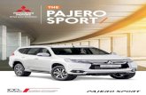 PAJERO SPORT - Mitsubishi Motors - South Africa · energetic lines and striking looks from all angles, the Pajero Sport embodies the idea of a dynamic cruising off-roader. It combines