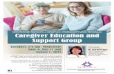 Montefiore presents a Monthly, coMMunity-wide prograM ......Caregiver Education and Support Group Montefiore presents a Monthly, coMMunity-wide prograM Feeling burnt out from caregiver