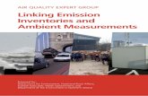 New Linking Emission Inventories and Ambient Measurements · 2016. 1. 7. · Emission inventories are a cornerstone of air quality management and incorrect emission estimates will