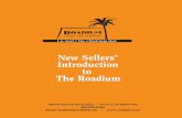 New Sellers’ Introduction to The Roadium · West Covina 1521 West Cameron Ave., Ste. 300 West Covina, CA 91790-2738 P.O. Box 1500 West Covina, CA 91793-1500 (626) 480-7200 FAX (626)