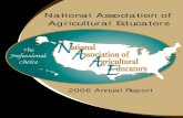 National Association of Agricultural Educators annual... · 2018. 6. 8. · Region II Vice President Dr. Bill Hunter Kansas Region III Vice President Tom Hofmann Nebraska Region IV