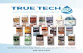 True Tech LLC – A trusted source for quality aerosol and ...ttechchem.com/wp-content/uploads/2019/07/True-Tech-LLC-Catalog.pdf · Quality Aerosol, Hand Soap, Wipes, and Liquid Solutions